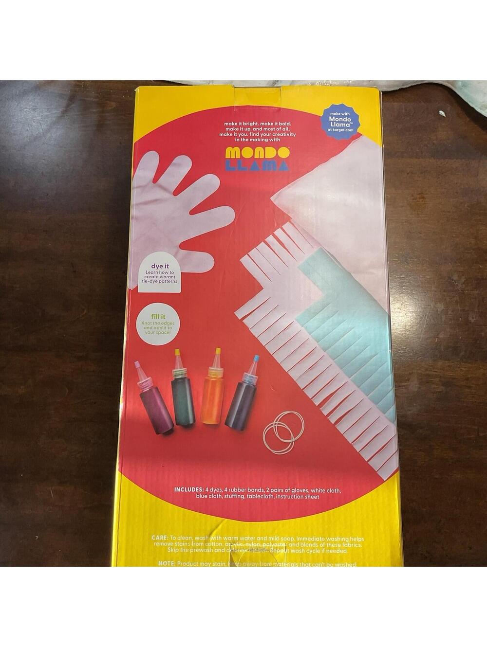 MONDO LLAMA tie Dye Kit New In The Box